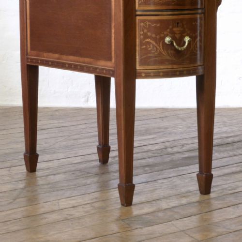 EDWARDIAN LADIES MAHOGANY WRITING DESK - ADDITIONAL PHOTO 12