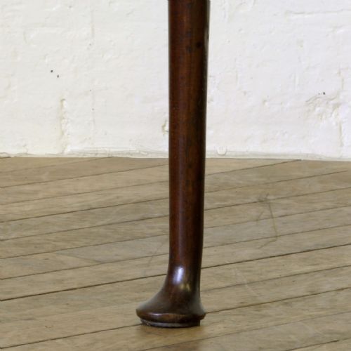 SMALL GEORGIAN MAHOGANY TEA TABLE - ADDITIONAL PHOTO 9