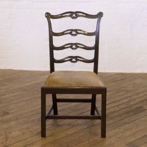 SET OF EIGHT EDWARDIAN MAHOGANY CHAIRS - ADDITIONAL PHOTO 1