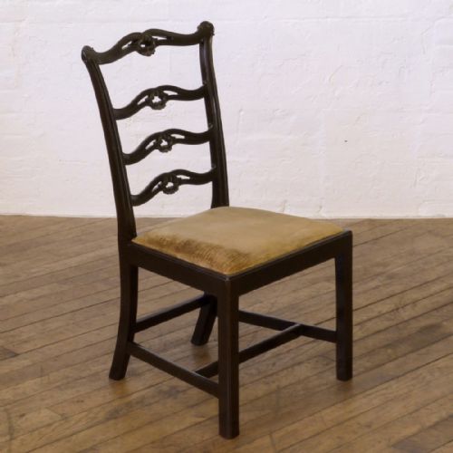 SET OF EIGHT EDWARDIAN MAHOGANY CHAIRS - ADDITIONAL PHOTO 2