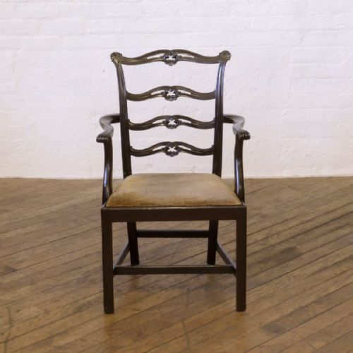 SET OF EIGHT EDWARDIAN MAHOGANY CHAIRS - ADDITIONAL PHOTO 4