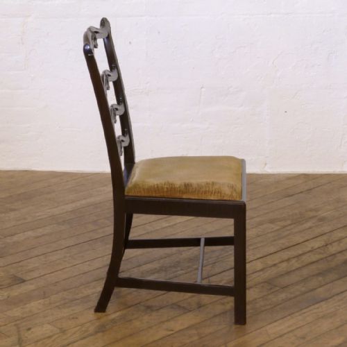 SET OF EIGHT EDWARDIAN MAHOGANY CHAIRS - ADDITIONAL PHOTO 7