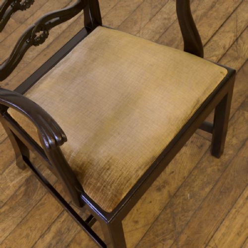 SET OF EIGHT EDWARDIAN MAHOGANY CHAIRS - ADDITIONAL PHOTO 10