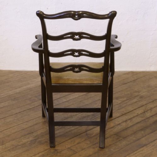SET OF EIGHT EDWARDIAN MAHOGANY CHAIRS - ADDITIONAL PHOTO 13