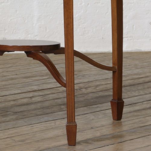 EDWARDIAN MAHOGANY OCCASIONAL TABLE - ADDITIONAL PHOTO 1