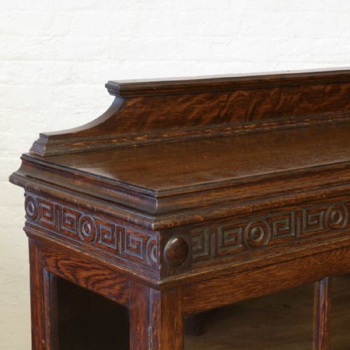 LARGE OAK CABINET - ADDITIONAL PHOTO 2