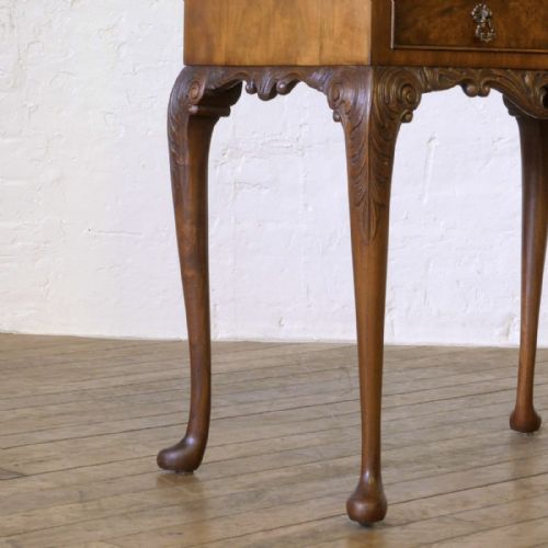 QUEEN ANNE STYLE WALNUT COCKTAIL CABINET - ADDITIONAL PHOTO 8