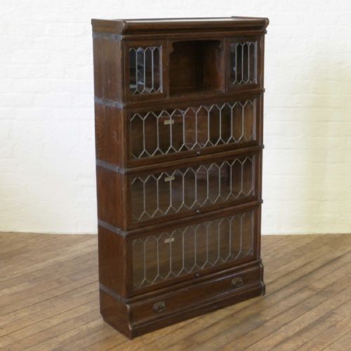 the globewernicke co ltd sectional bookcase - CATEGORY: ANTIQUE BOOKCASES - DATED 1920