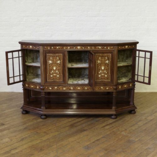 TSIMPSON SONS MAHOGANY SIDE CABINET - ADDITIONAL PHOTO 1