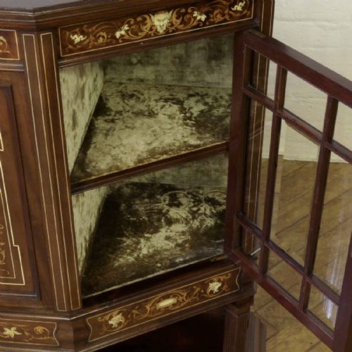 TSIMPSON SONS MAHOGANY SIDE CABINET - ADDITIONAL PHOTO 2