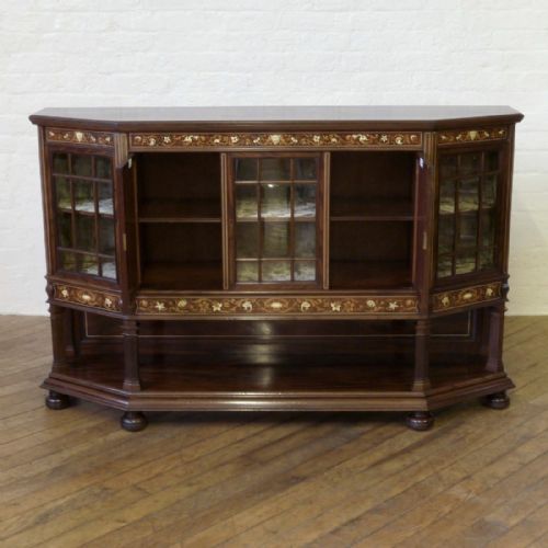 TSIMPSON SONS MAHOGANY SIDE CABINET - ADDITIONAL PHOTO 3