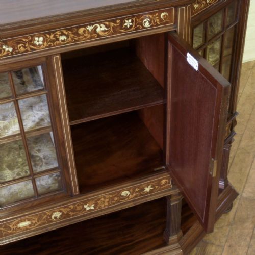 TSIMPSON SONS MAHOGANY SIDE CABINET - ADDITIONAL PHOTO 5