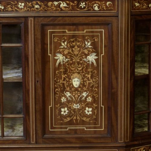 TSIMPSON SONS MAHOGANY SIDE CABINET - ADDITIONAL PHOTO 6