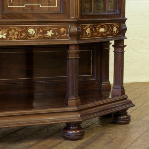 TSIMPSON SONS MAHOGANY SIDE CABINET - ADDITIONAL PHOTO 12