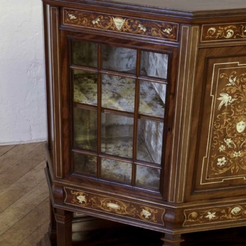 TSIMPSON SONS MAHOGANY SIDE CABINET - ADDITIONAL PHOTO 14