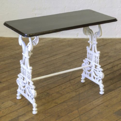 victorian cast iron conservatory table - CATEGORY: ANTIQUE TABLES - DATED VICTORIAN