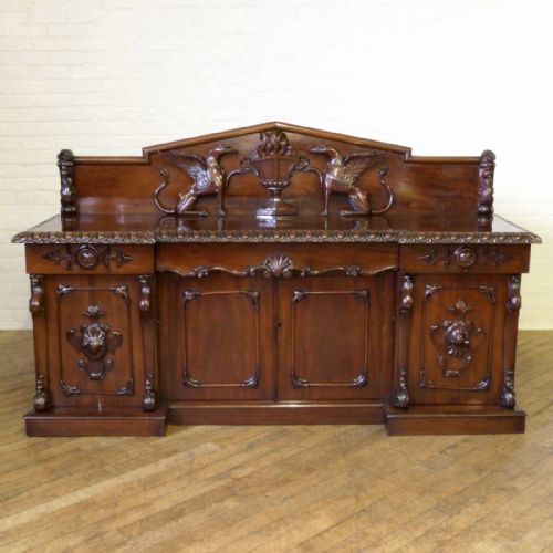 VICTORIAN MAHOGANY SIDEBOARD - ADDITIONAL PHOTO 7