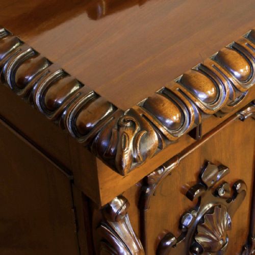 VICTORIAN MAHOGANY SIDEBOARD - ADDITIONAL PHOTO 8