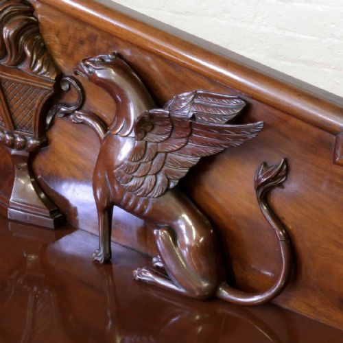VICTORIAN MAHOGANY SIDEBOARD - ADDITIONAL PHOTO 9