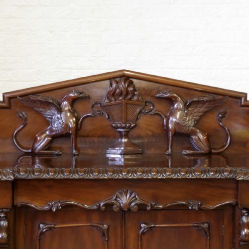 VICTORIAN MAHOGANY SIDEBOARD - ADDITIONAL PHOTO 13