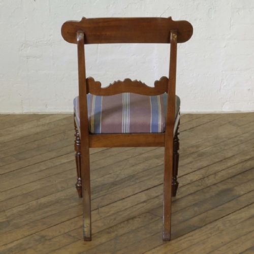 SET OF SIX WILLIAM IV MAHOGANY CHAIRS - ADDITIONAL PHOTO 7