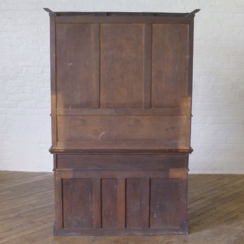 EDWARDIAN OAK BOOKCASE DESK - ADDITIONAL PHOTO 12