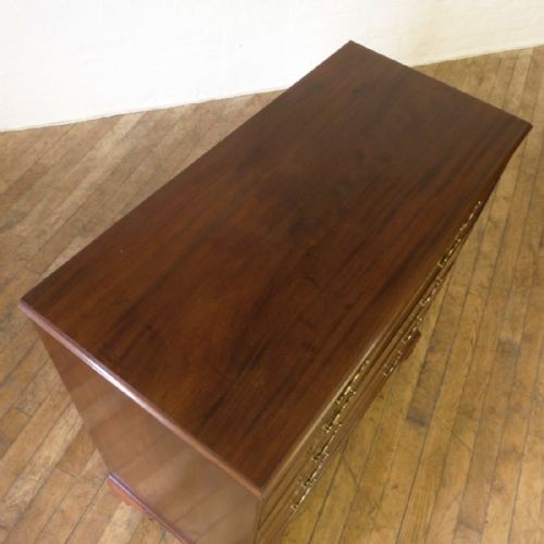 GEORGE III MAHOGANY SECRETAIRE CHEST - ADDITIONAL PHOTO 11