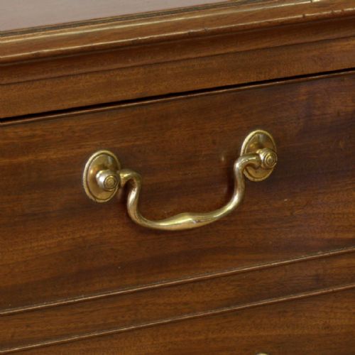 GEORGE III MAHOGANY SECRETAIRE CHEST - ADDITIONAL PHOTO 13