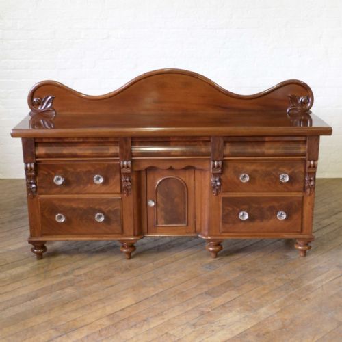 VICTORIAN MAHOGANY DOG KENNEL DRESSER - ADDITIONAL PHOTO 4