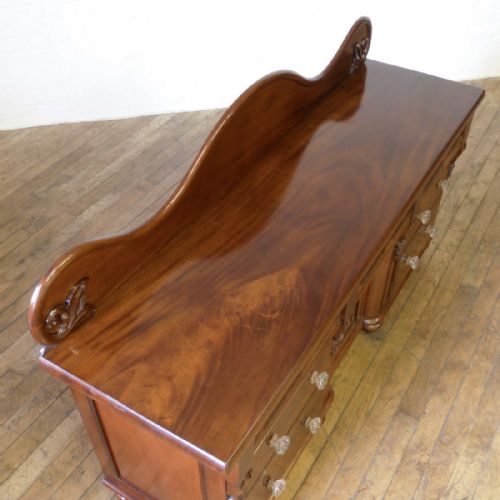 VICTORIAN MAHOGANY DOG KENNEL DRESSER - ADDITIONAL PHOTO 8
