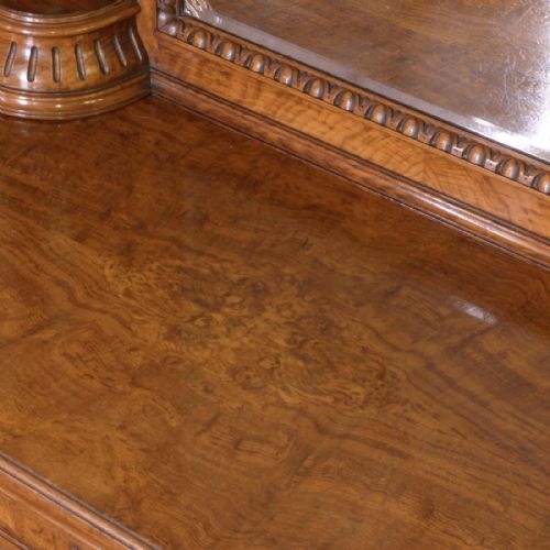 VICTORIAN POLLARD OAK SIDEBOARD - ADDITIONAL PHOTO 8