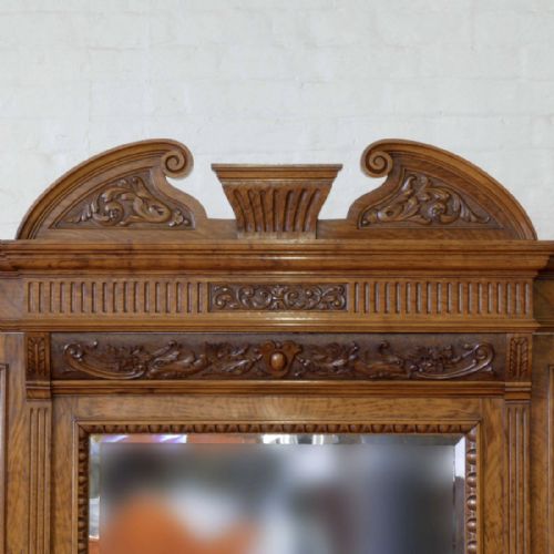 VICTORIAN POLLARD OAK SIDEBOARD - ADDITIONAL PHOTO 10