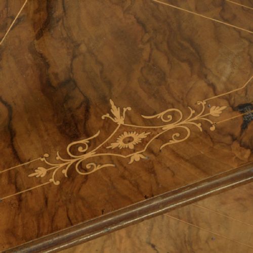 VICTORIAN WALNUT CORNER WHATNOT - ADDITIONAL PHOTO 8