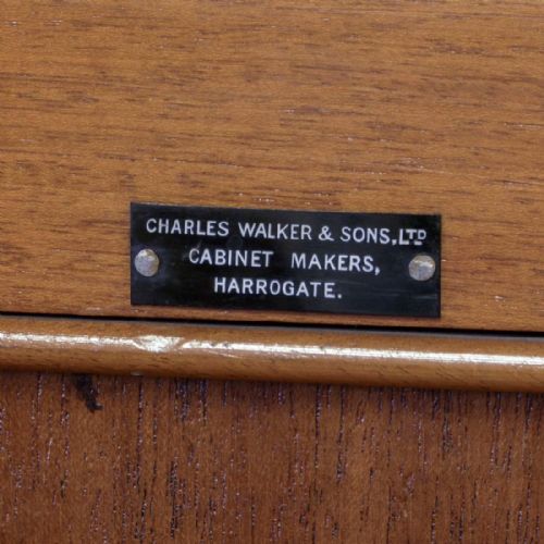 CHARLES WALKER SONS WALNUT LINEN PRESS - ADDITIONAL PHOTO 4
