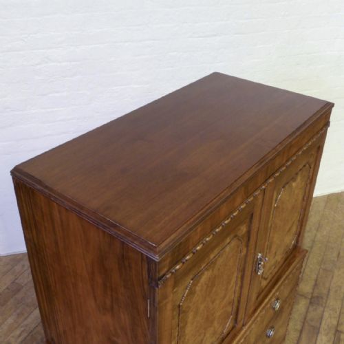 CHARLES WALKER SONS WALNUT LINEN PRESS - ADDITIONAL PHOTO 7
