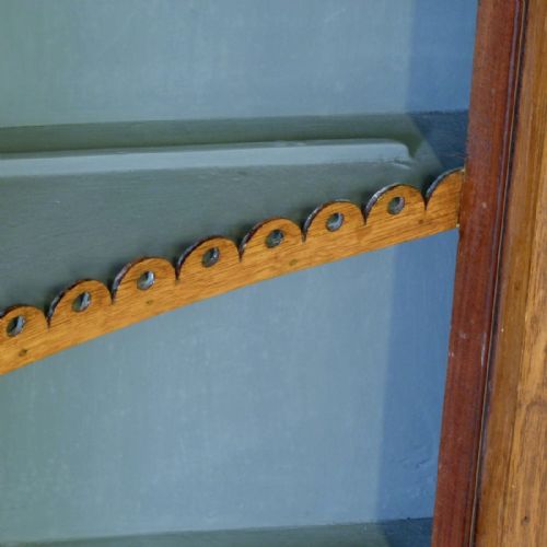 GEORGIAN OAK CORNER CUPBOARD - ADDITIONAL PHOTO 4