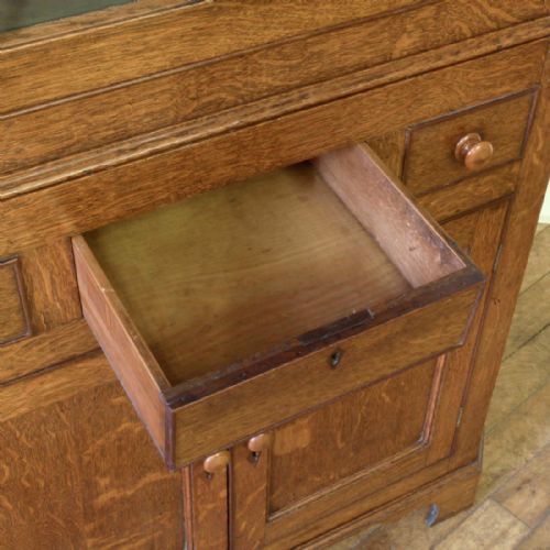 GEORGIAN OAK CORNER CUPBOARD - ADDITIONAL PHOTO 5