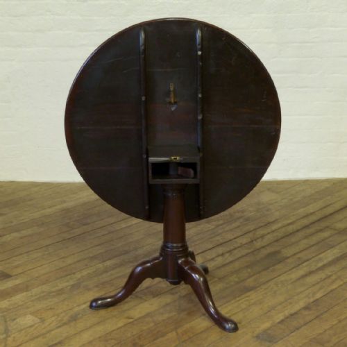 GEORGIAN MAHOGANY SUPPER TABLE - ADDITIONAL PHOTO 5