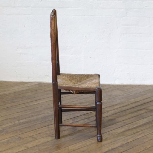 SET OF EIGHT LANCASHIRE SPINDLEBACK CHAIRS - ADDITIONAL PHOTO 4