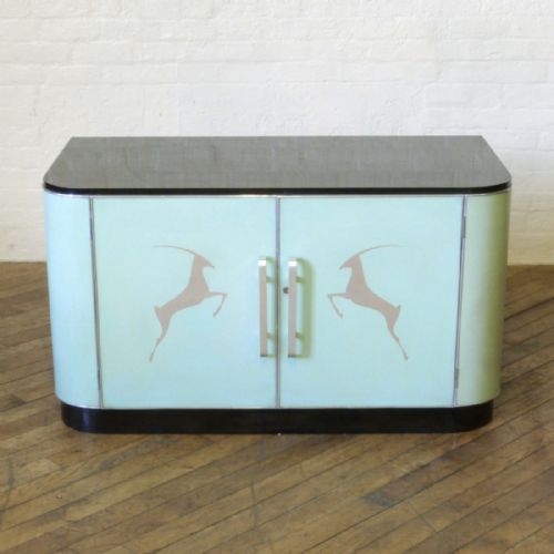 art deco commode - CATEGORY: ANTIQUE SIDEBOARDS - DATED 1930