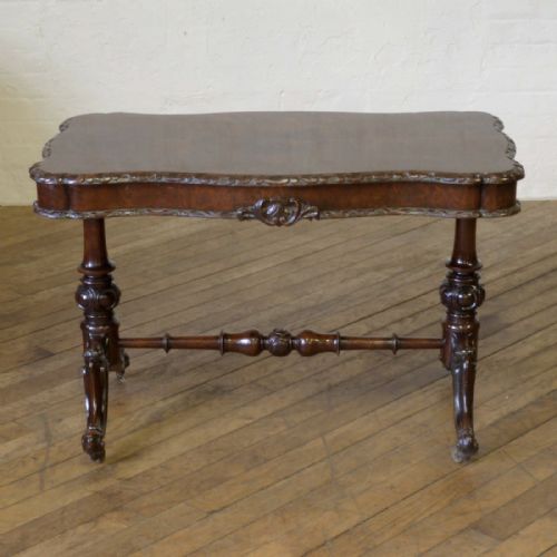 VICTORIAN WALNUT TABLE - ADDITIONAL PHOTO 3
