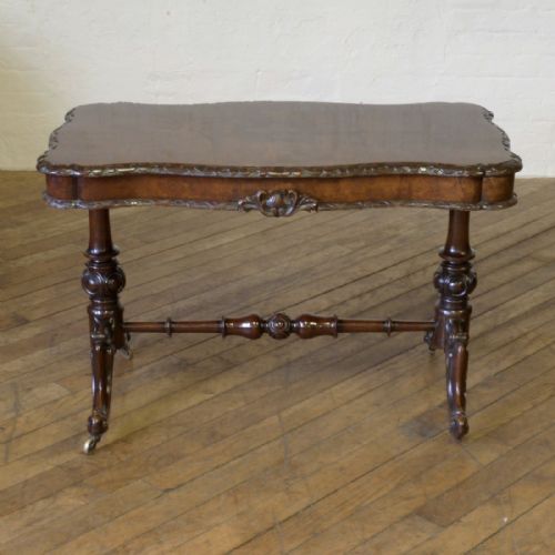VICTORIAN WALNUT TABLE - ADDITIONAL PHOTO 6