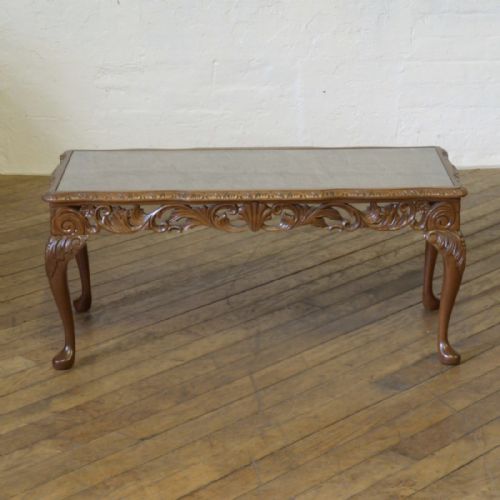 BURR WALNUT COFFEE TABLE - ADDITIONAL PHOTO 5