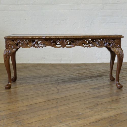 BURR WALNUT COFFEE TABLE - ADDITIONAL PHOTO 6