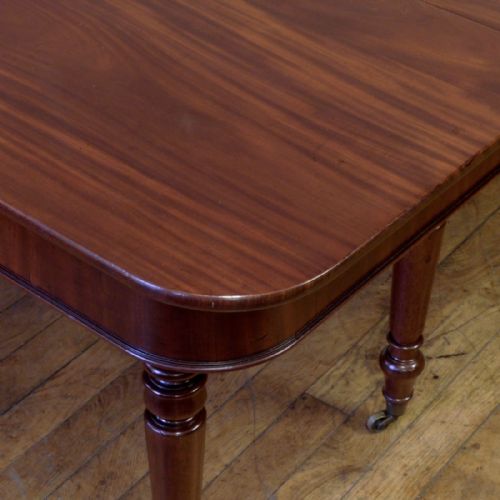 GEORGE 3RD MAHOGANY EXTENDING TABLE - ADDITIONAL PHOTO 1