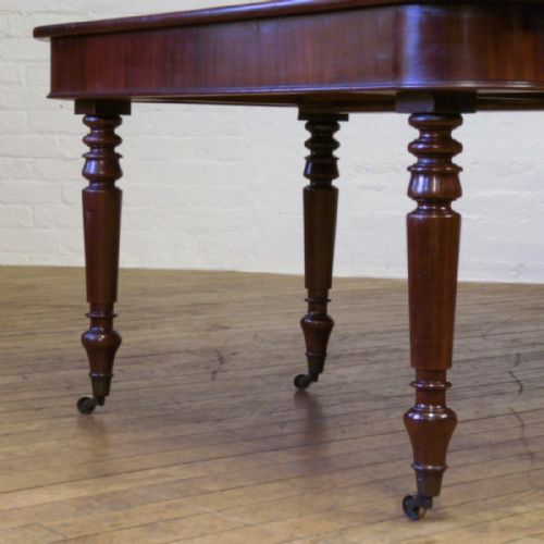 GEORGE 3RD MAHOGANY EXTENDING TABLE - ADDITIONAL PHOTO 3