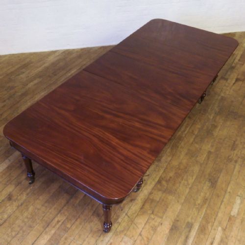 GEORGE 3RD MAHOGANY EXTENDING TABLE - ADDITIONAL PHOTO 4