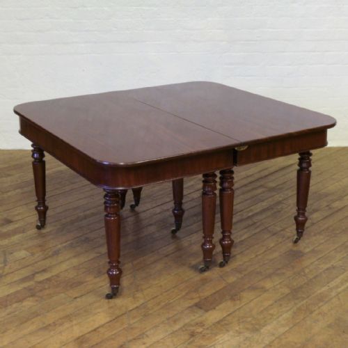 GEORGE 3RD MAHOGANY EXTENDING TABLE - ADDITIONAL PHOTO 9