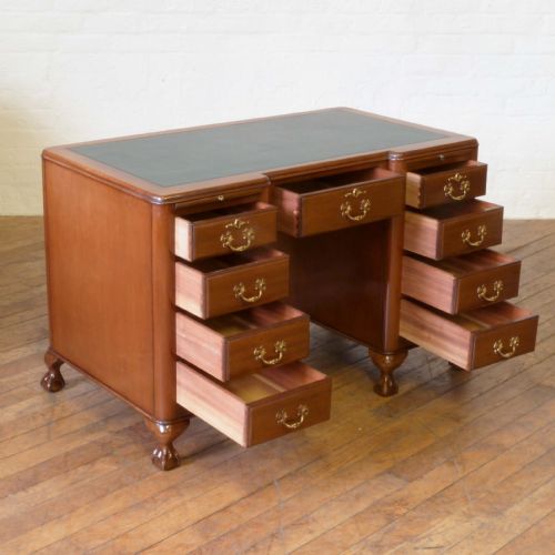 MAHOGANY DESK - ADDITIONAL PHOTO 5
