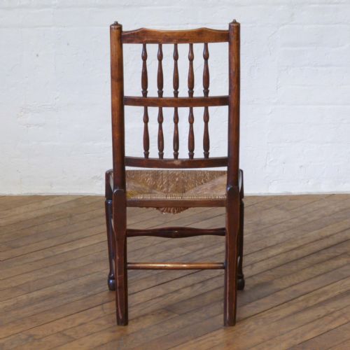SET OF EIGHT LANCASHIRE SPINDLEBACK CHAIRS - ADDITIONAL PHOTO 7